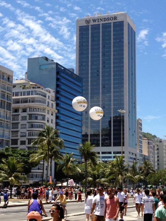 Studio Completo Na Praia De Copacabana Com Ar, Wifi, Netflix, Ate 4 Pessoas, Fundos Claro E Silencioso, Pauloangerami Pj135 Rio de Janeiro Kültér fotó