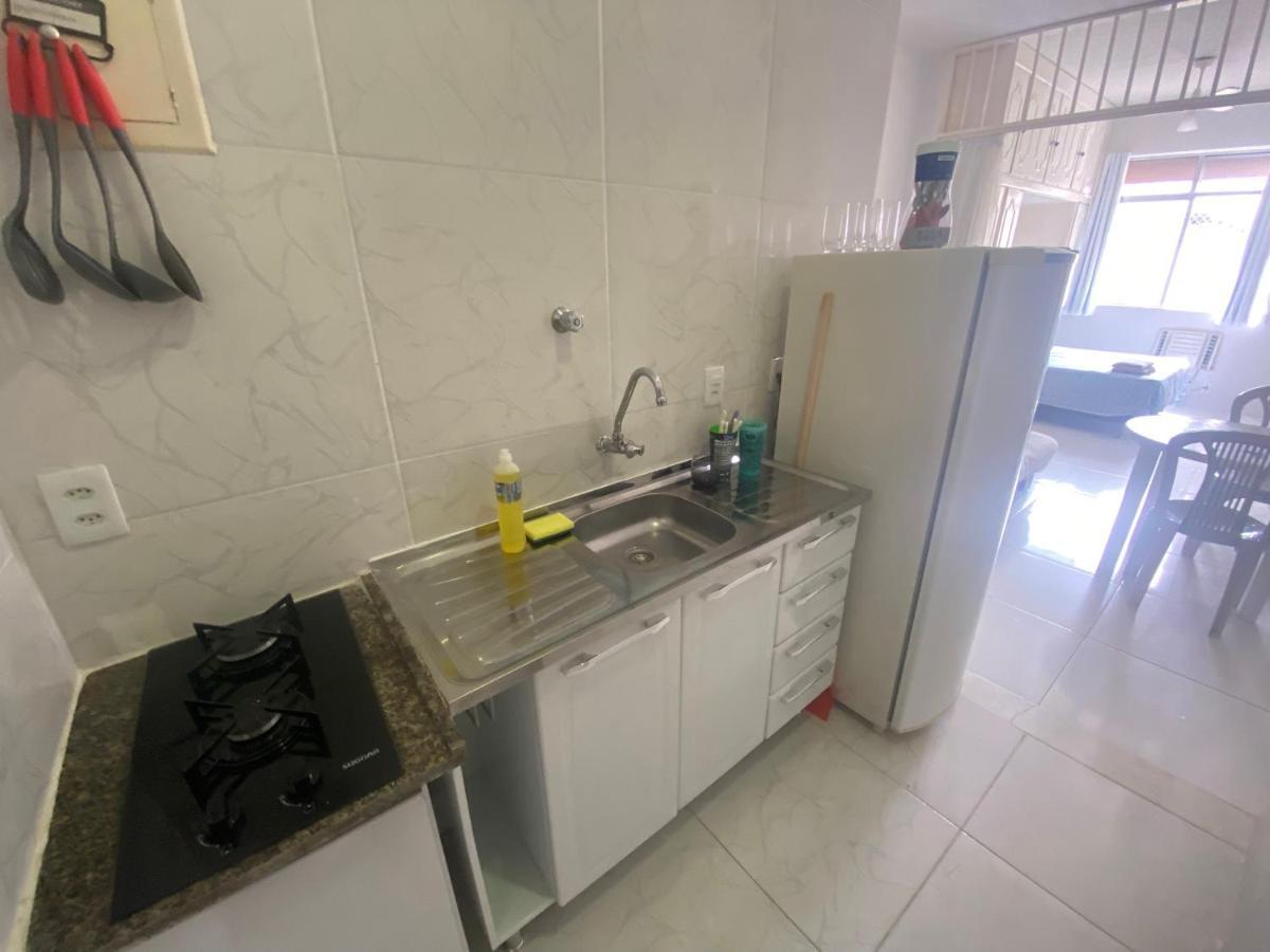 Studio Completo Na Praia De Copacabana Com Ar, Wifi, Netflix, Ate 4 Pessoas, Fundos Claro E Silencioso, Pauloangerami Pj135 Rio de Janeiro Kültér fotó