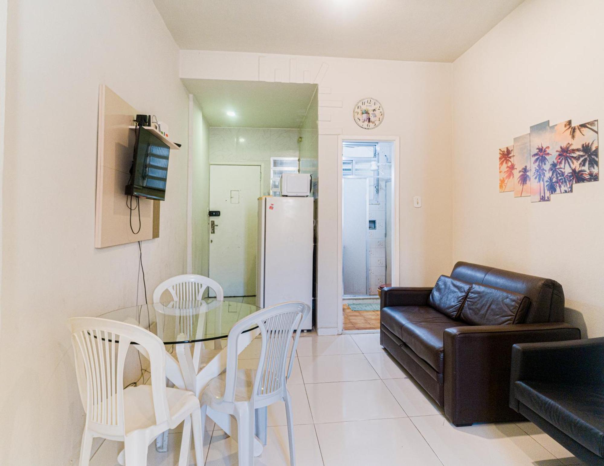 Studio Completo Na Praia De Copacabana Com Ar, Wifi, Netflix, Ate 4 Pessoas, Fundos Claro E Silencioso, Pauloangerami Pj135 Rio de Janeiro Kültér fotó