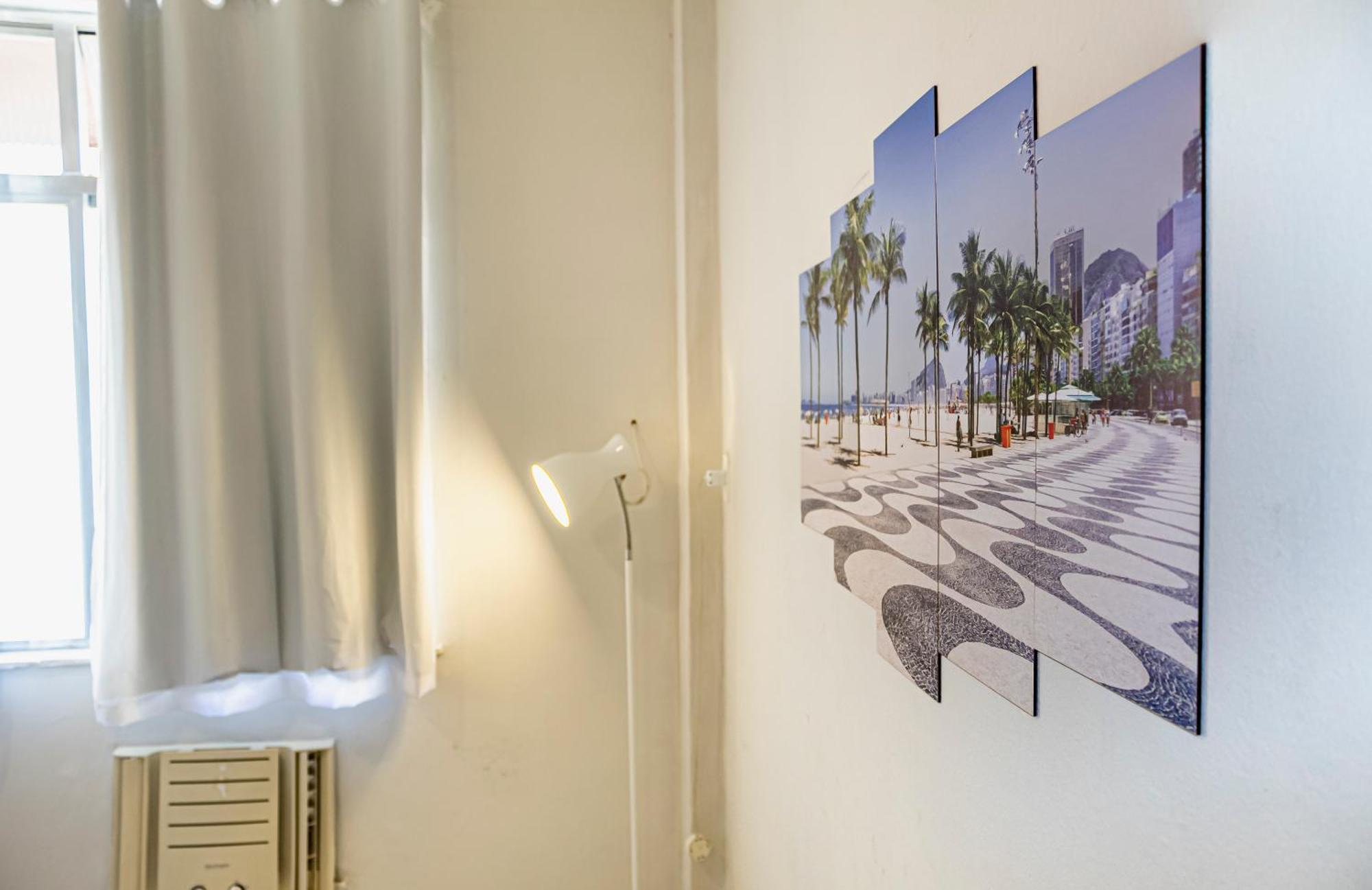 Studio Completo Na Praia De Copacabana Com Ar, Wifi, Netflix, Ate 4 Pessoas, Fundos Claro E Silencioso, Pauloangerami Pj135 Rio de Janeiro Kültér fotó
